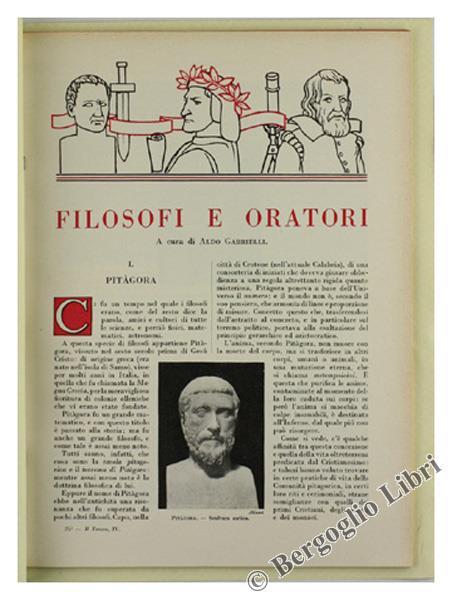 Filosofi e Oratori - Aldo Gabrielli - copertina