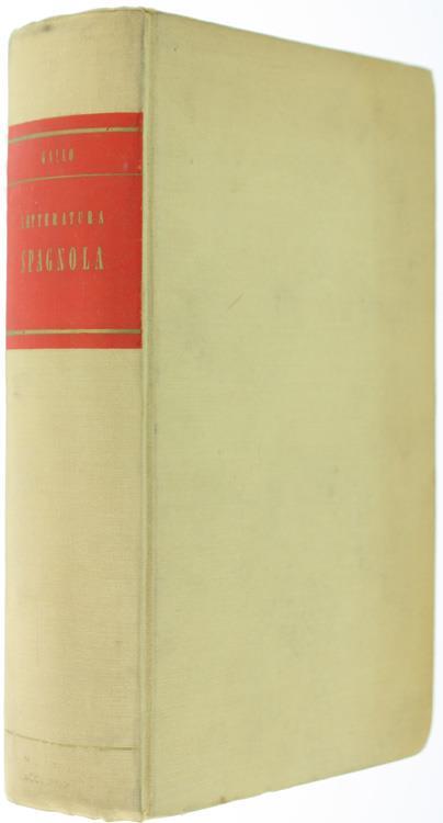 Storia della Letteratura Spagnola - Ugo Gallo - copertina