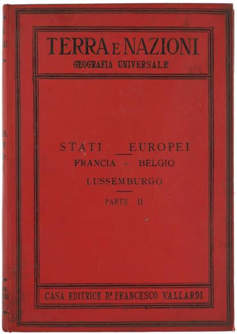Francia. Belgio. Lussemburgo. Parte II - Stefano Grande - copertina