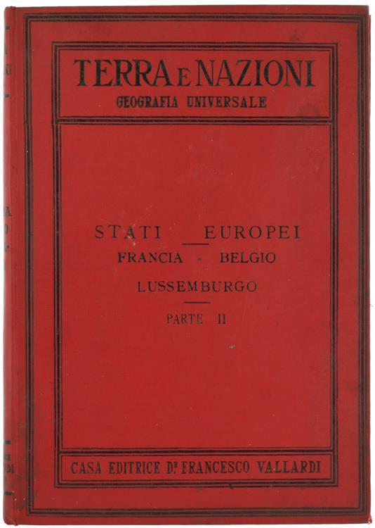 Francia. Belgio. Lussemburgo. Parte II - Stefano Grande - copertina