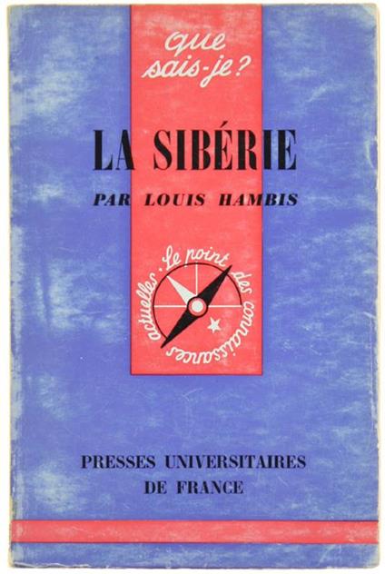 La Siberie - Louis Hambis - copertina