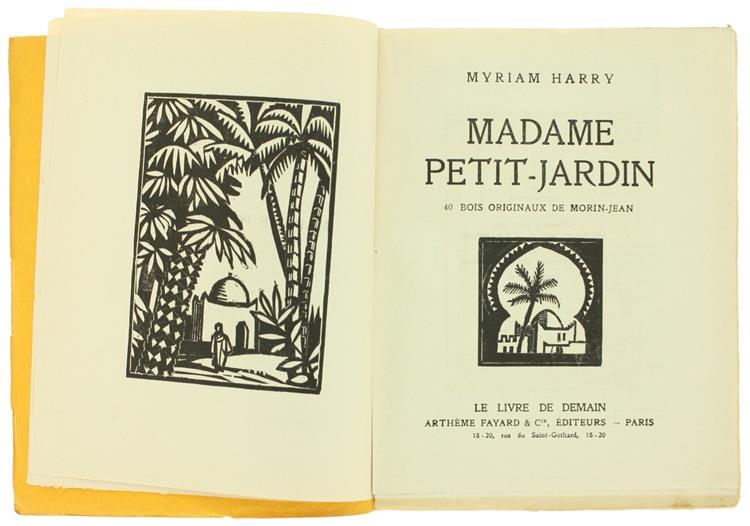 Madame Petit-Jardin. 40 Bois Originaux de Morin-Jean