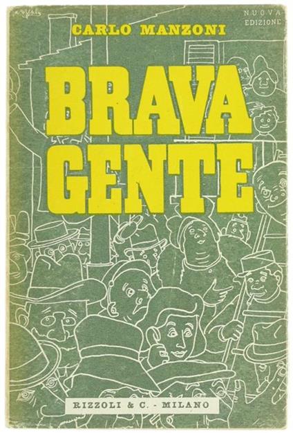 Brava Gente. Nuova Edizione - Carlo Manzoni - copertina