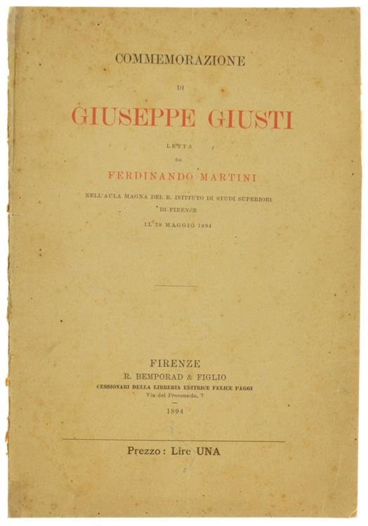 Bergoglio Libri d'Epoca Snc