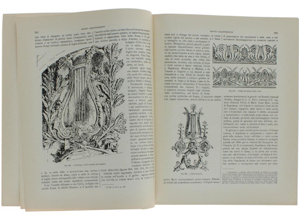 L' Ornamento nell'Architettura. Ornamento Scolpito. Ornamento Dipinto. Ornamento Nei Suoi Assiemi