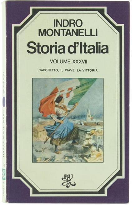 Storia d'Italia - Indro Montanelli - copertina