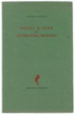 Saggi e Idee di Letteratura Francese