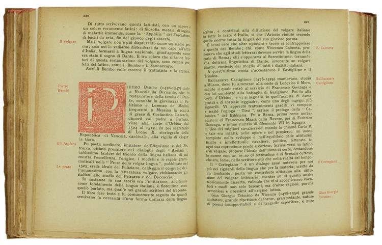 La Novella Fronda. Manuale Storico della Letteratura e dell'Arte Italiana. Tomo 1: il Medio Evo. i Primitivi. l'Arte Nazionale. Tomo 2: il Quattrocento. il Cinquecento. il Seicento. Tomo 3: il Settecento. l'Ottocento
