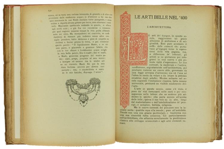La Novella Fronda. Manuale Storico della Letteratura e dell'Arte Italiana. Tomo 1: il Medio Evo. i Primitivi. l'Arte Nazionale. Tomo 2: il Quattrocento. il Cinquecento. il Seicento. Tomo 3: il Settecento. l'Ottocento