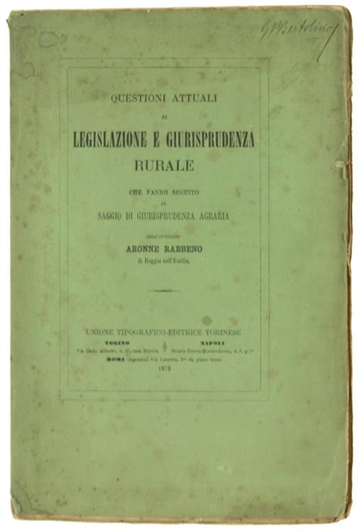 Bergoglio Libri d'Epoca Snc