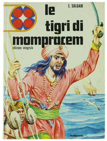 Le Tigri di Mompracem - Emilio Salgari - copertina
