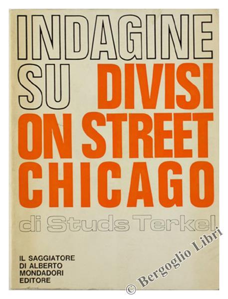 Indagine su Division Street, Chicago - Studs Terkel - copertina