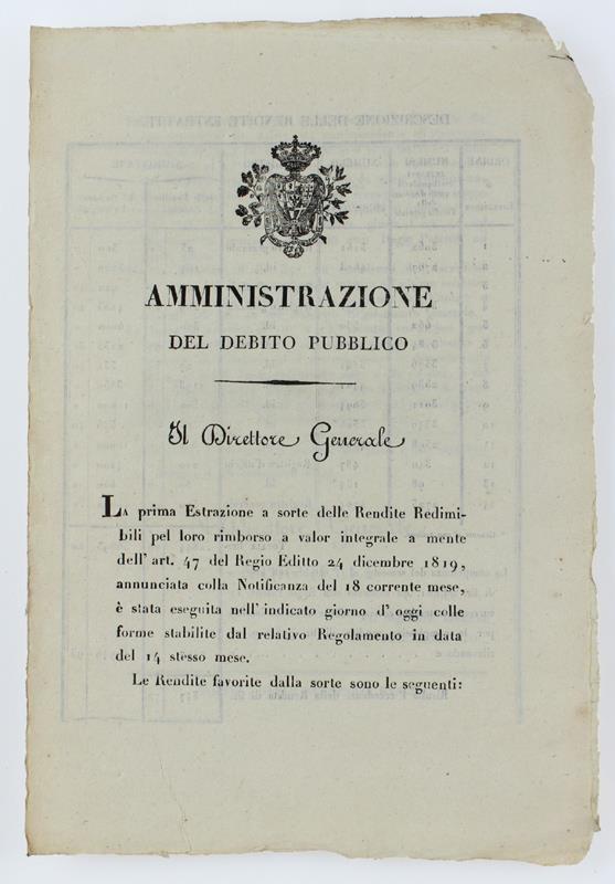 Amministrazione del Debito Pubblico