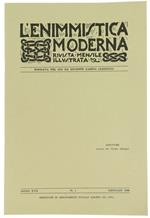 L' Enimmistica Moderna, Rivista Mensile Illustrata. Anno XVII-1988 - N. 1