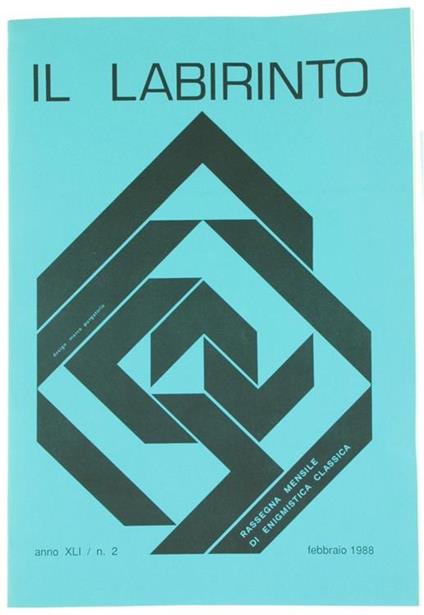 Il Labirinto Rassegna Mensile di Enigmistica Classica. Anno Xli-1988 - N. 2 - copertina