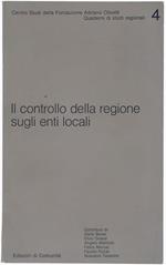Il Controllo della Regione Sugli Enti Locali