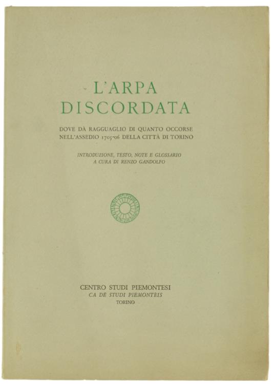 Bergoglio Libri d'Epoca Snc