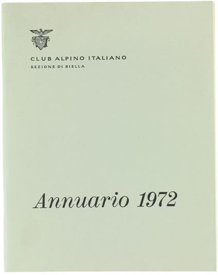 Annuario 1972 - copertina