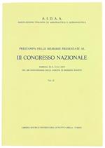 Prestampa delle Memorie Presentate al III Congresso Nazionale. Torino 30-9 / 3-10 1975. Volume II