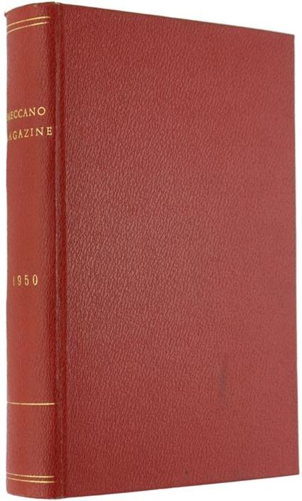 Meccano Magazine Volume XXXV 1950 (12 Monthly Issues Bound Set - copertina