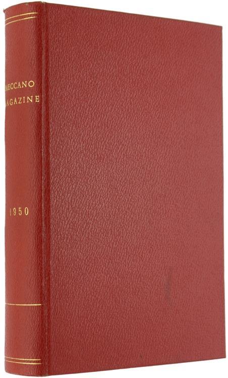 Meccano Magazine Volume XXXV 1950 (12 Monthly Issues Bound Set - copertina