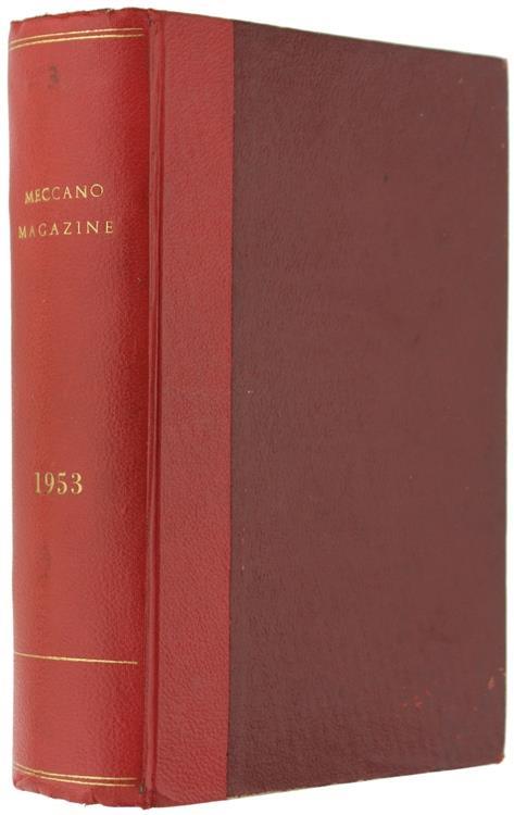 Meccano Magazine Volume XXXVIII 1953 (12 Monthly Issues Bound Set - copertina