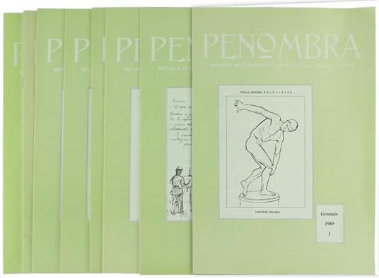 Penombra. Mensile di Enimmistica. Anno LXX-1989 - copertina