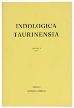 Indologia Taurinensia. Volume II. 1974