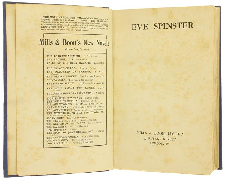 Eve, Spinster
