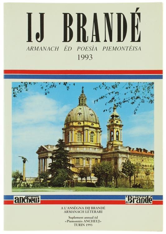 Ij Brandé. Armanach Á‹d Poesìa Piemontéisa 1993 - copertina