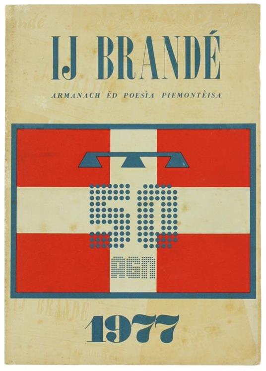 Ij Brandé. Armanach Á‹d Poesìa Piemontéisa 1977 - copertina
