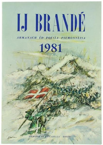 Ij Brandé. Armanach Á‹d Poesìa Piemontéisa 1981 - copertina