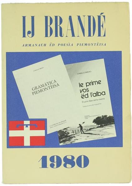Ij Brandé. Armanach Á‹d Poesìa Piemontéisa 1980 - copertina