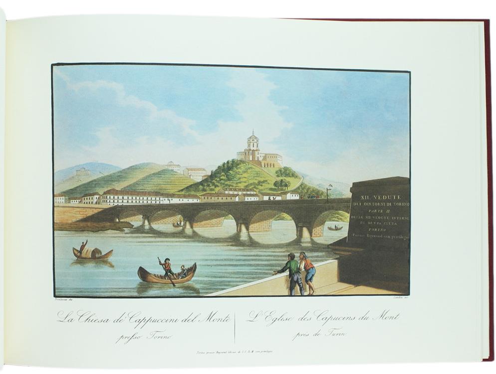 Torino e Dintorni. "Raccolta di Ventiquattro Vedute della Reale Città di Torino..." Fratelli Reycend, 1824