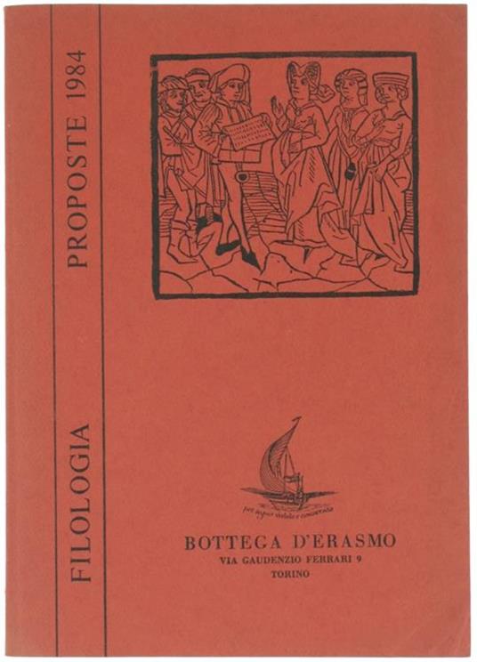 Filologia Romanza. Catalogo 160 - copertina