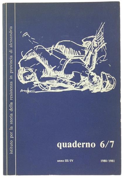 Quaderno 6/7. Anno III/Iv 1980/1981 - copertina