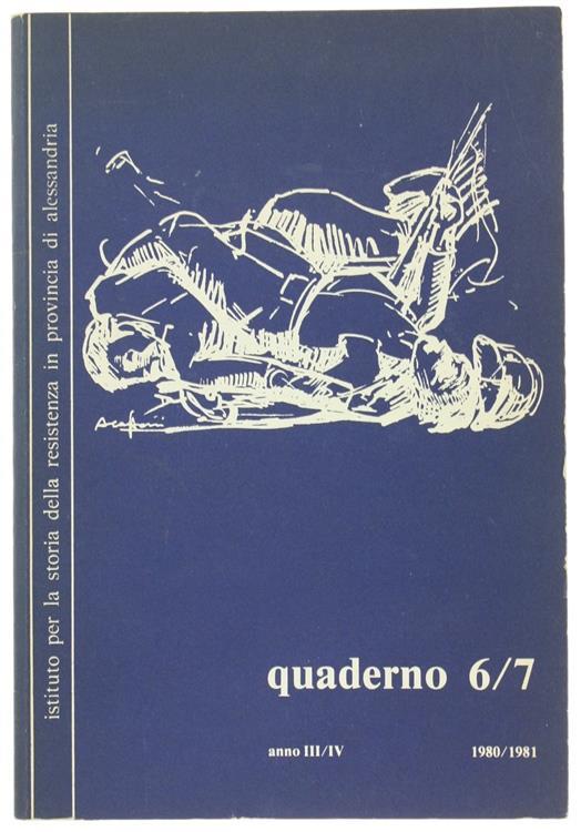 Quaderno 6/7. Anno III/Iv 1980/1981 - copertina
