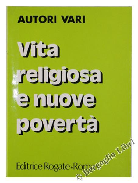 Vita Religiosa e Nuove Povertà - copertina