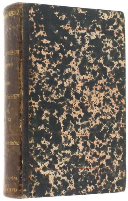 Bibliotheque Universelle de Geneve. Archives des Sciences Physiques et Naturelles. Tomes XXII-XXIII - copertina