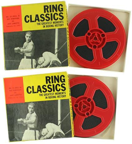 Ring Classics. The Greatest Moments in BoXIng History. No. 33: (Reel A) Ray Robinson Vs Jake Lamotta, February 14, 1951. No. 33: (Reel B) Ray Robinson Vs Jake Lamotta, February 14, 1951 - copertina