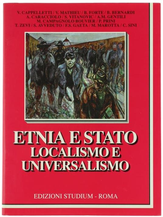 Etnia e Stato. Localismo e universalismo - copertina