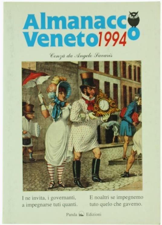 Almanacco Veneto 1994 - copertina