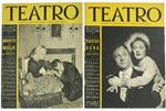 Teatro. Rassegna Quindicinale degli Spettacoli. Anno i. N° 1 e N° 2