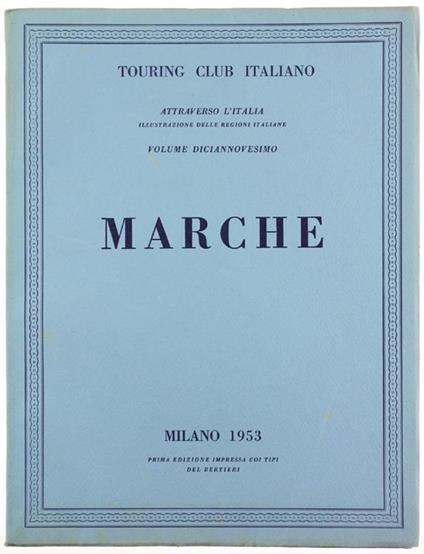 Marche - copertina
