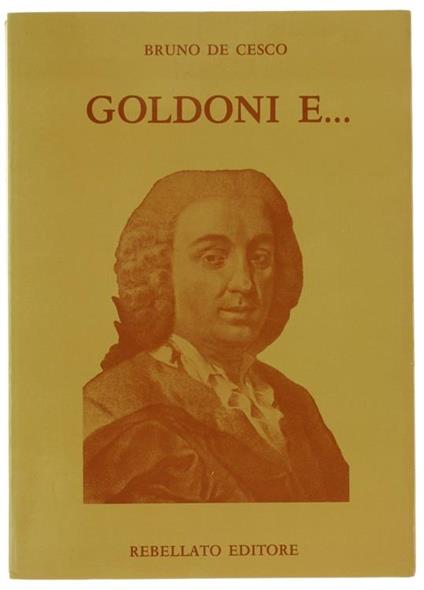 Goldoni E. - Bruno De Cesco - copertina