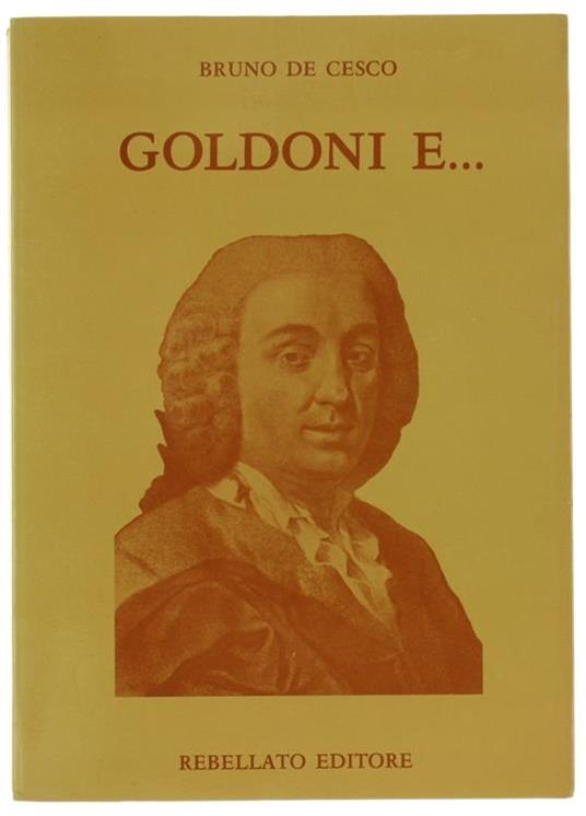 Goldoni E. - Bruno De Cesco - copertina