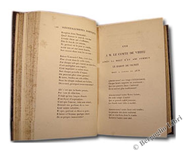 Recueillements Poétiques. Épitres et Poésies Diverses