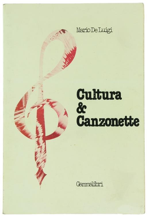 Cultura & Canzonette - Mario Deluigi - copertina
