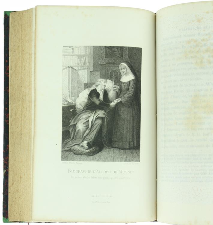 Biographie de Alfred de Musset Sa Vie et Ses Oeuvres. Avec Fragments Inédits en Prose et en Vers et Lettres Inédites