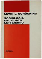 Sociologia del Gusto Letterario